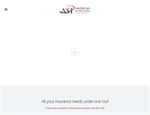 Tablet Screenshot of americansafeguardins.com
